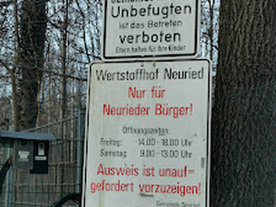 Wertstoffhof Neuried, München