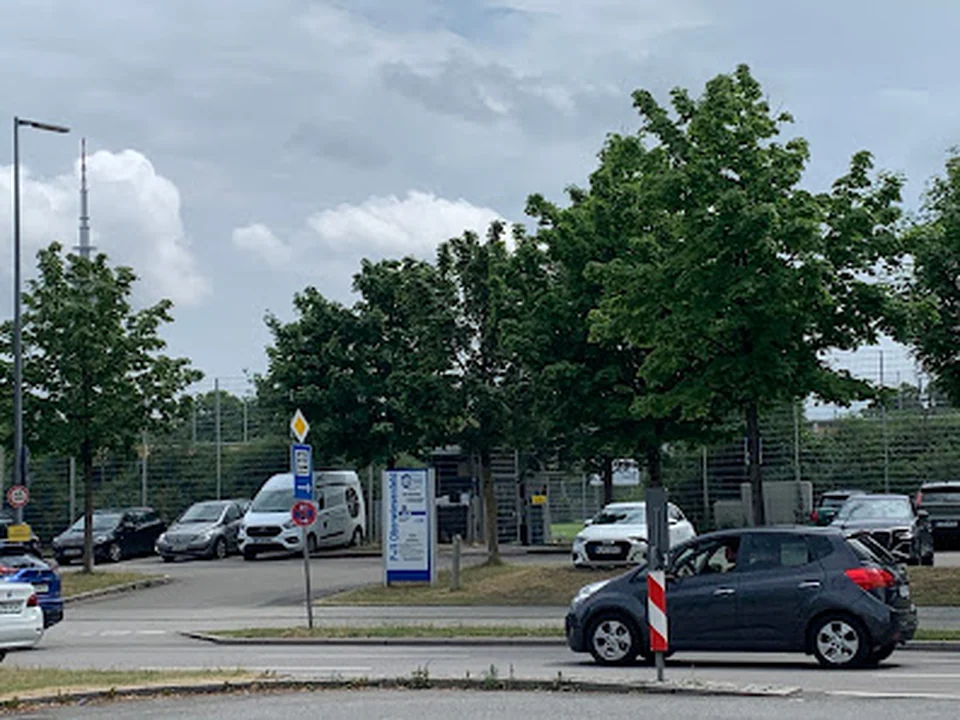 P+R Parkplatz Oberwiesenfeld, München