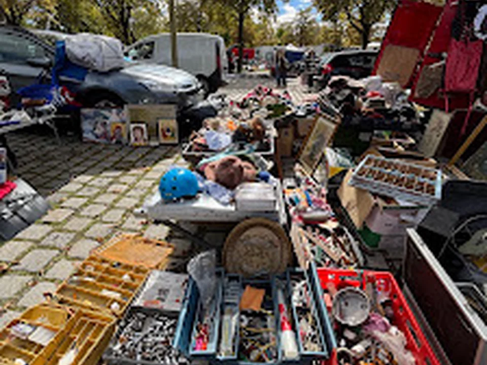 Flohmarkt im Olympiapark, München