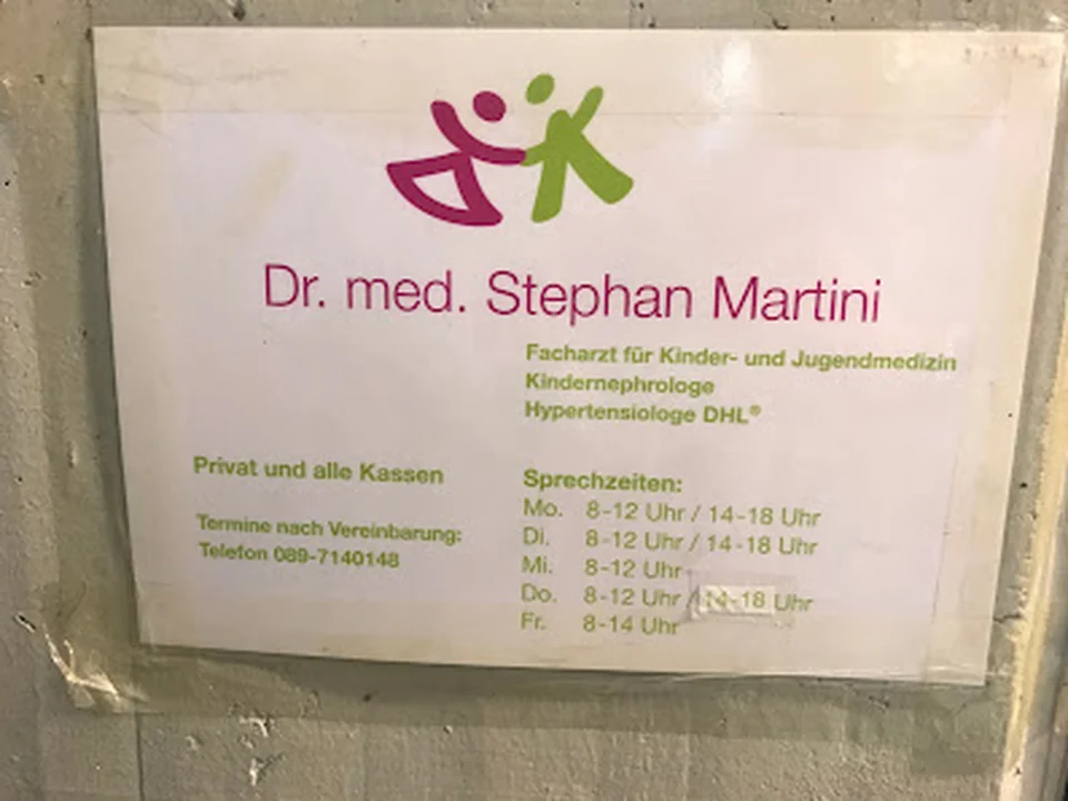 Gemeinschaftspraxis Dr. med. Claudia & Stephan Martini | Kinderarzt | Kindernephrologische Schwerpunktpraxis München
