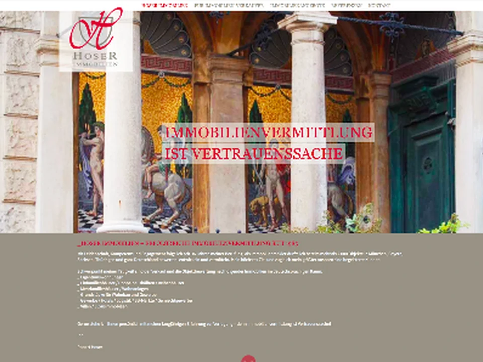 HOSER Immobilien GmbH & Co. KG - Immobilienvermittlung München