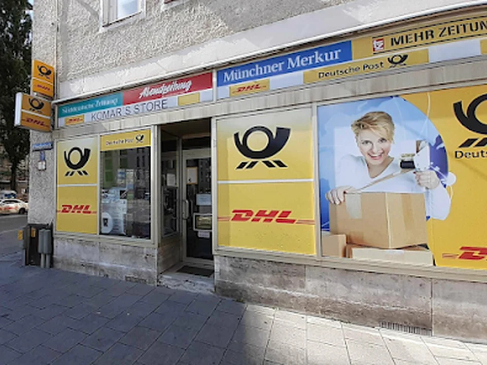 Deutsche Postfiliale E&K Store, München