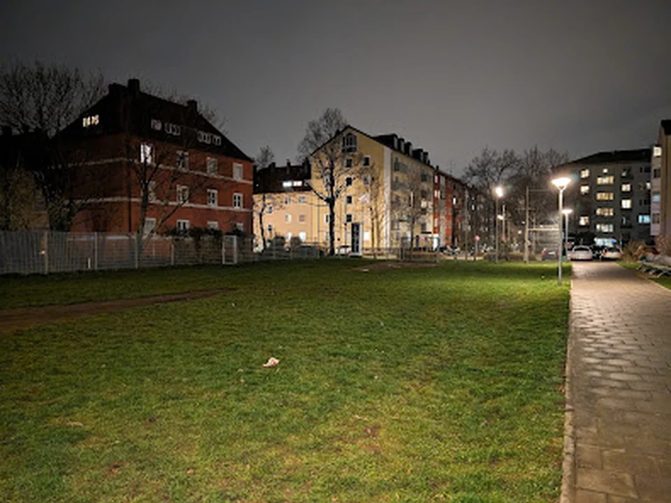 Fußballplatz, München