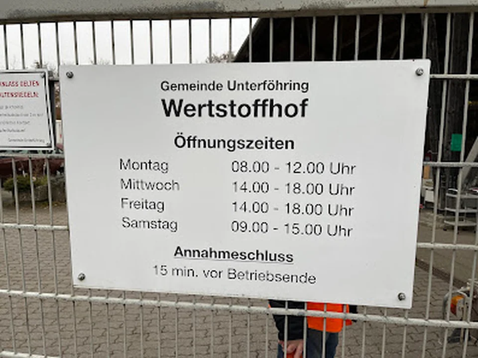 Gemeinde Unterföhring - Wertstoffhof, München